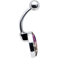 Load image into Gallery viewer, Burning Skull Candle Belly Ring by Onyx O
