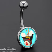 Load image into Gallery viewer, Chinese Take Out Belly Ring by Onyx O
