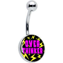 Load image into Gallery viewer, Over Thinker Impact Belly Ring by Onyx O
