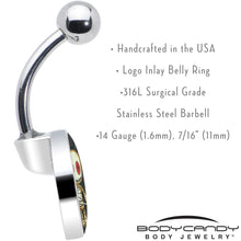 将图片加载到图库查看器，Voodoo Doll Belly Ring by Onyx O
