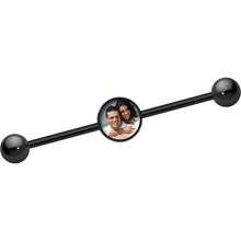 将图片加载到图库查看器，Custom Photo Industrial Barbell
