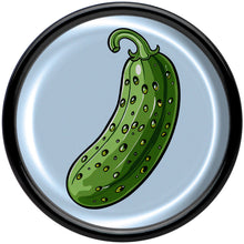 Load image into Gallery viewer, Green Pickle Black Acrylic Saddle Plug Set by Onyx O
