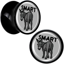 将图片加载到图库查看器，Donkey Smart Ass Black Acrylic Saddle Plug Set by Onyx O

