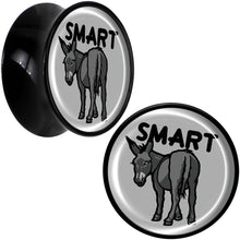 将图片加载到图库查看器，Donkey Smart Ass Black Acrylic Saddle Plug Set by Onyx O
