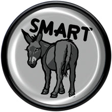 将图片加载到图库查看器，Donkey Smart Ass Black Acrylic Saddle Plug Set by Onyx O
