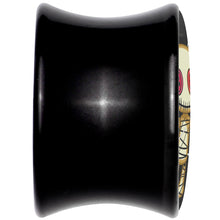 将图片加载到图库查看器，0G Voodoo Doll Black Acrylic Saddle Plug Set by Onyx O

