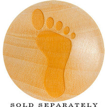 将图片加载到图库查看器，Organic Crocodile Wood Footprint Saddle Plug

