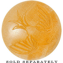 Load image into Gallery viewer, Organic Crocodile Wood Sailor's Swallow Bird Saddle Plug
