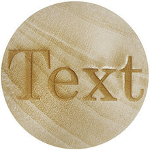 Load image into Gallery viewer, Custom Organic Crocodile Wood Personalized Saddle Plug - buy 2 for a pair
