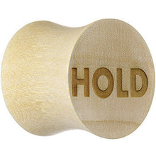 将图片加载到图库查看器，Hold Saddle Plug in Organic Crocodile Wood
