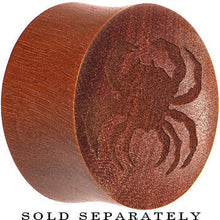 将图片加载到图库查看器，Organic Sawo Wood Sea Crab Saddle Plug
