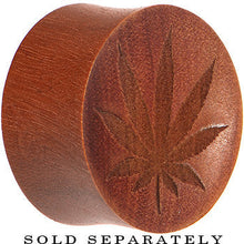Load image into Gallery viewer, Organic Sawo Wood Ganga Leaf Full Saddle Plug
