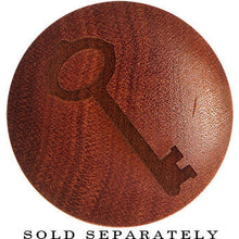 将图片加载到图库查看器，Organic Sawo Wood Antique Key Saddle Plug
