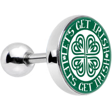 将图片加载到图库查看器，Lets Get Irish Celtic Shamrock Tragus Cartilage Earring
