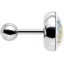 Load image into Gallery viewer, 16G 1/4 Watercolor Geometric Unicorn Tragus Cartilage Earring
