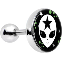 将图片加载到图库查看器，Starry Cute Alien Tragus Cartilage Earring
