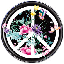 Load image into Gallery viewer, 16G 1/4 Floral Peace Sign Tragus Cartilage Earring
