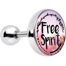 Load image into Gallery viewer, 16G 1/4 Free Spirit Tragus Cartilage Earring
