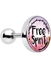 Load image into Gallery viewer, 16G 1/4 Free Spirit Tragus Cartilage Earring
