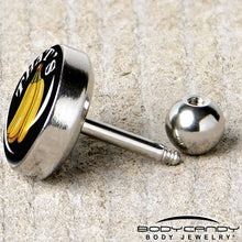 Load image into Gallery viewer, That is Bananas Tragus Cartilage Earring by Onyx O
