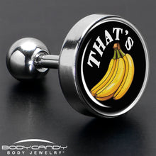 Load image into Gallery viewer, That is Bananas Tragus Cartilage Earring by Onyx O
