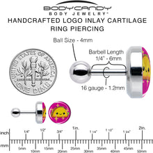 Load image into Gallery viewer, Mexican Fiesta Cute Taco Tragus Cartilage Earring by Onyx O
