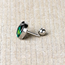 将图片加载到图库查看器，16G 1/4 Alien UFO Dinosaur Abduction Cartilage Tragus Earring by Onyx O
