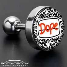将图片加载到图库查看器，16G 1/4 Dope Composition Notebook Tragus Cartilage Earring by Onyx O
