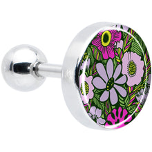 将图片加载到图库查看器，16G 1/4 Blossom Creation Paradise of Pink Flowers Cartilage Earring by Onyx O
