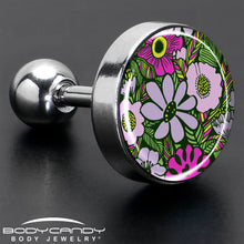 将图片加载到图库查看器，16G 1/4 Blossom Creation Paradise of Pink Flowers Cartilage Earring by Onyx O
