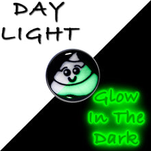 Load image into Gallery viewer, 16G Glow in the Dark Poop Tragus Cartilage Earring by Onyx O

