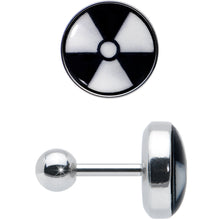 Load image into Gallery viewer, 16G Glow in the Dark Radioactive Tragus Cartilage Earring by Onyx O
