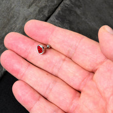 Load image into Gallery viewer, 16G 1/4 Kiss Me Candy Heart Cartilage Tragus Earring by Onyx O
