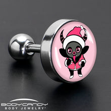 Load image into Gallery viewer, 16G 1/4 Krampus Cutie Tragus Cartilage Earring by Onyx O

