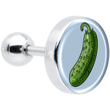 将图片加载到图库查看器，Green Pickle Tragus Cartilage Earring by Onyx O
