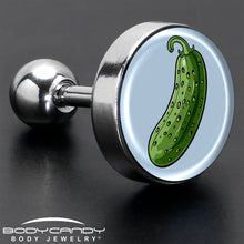 将图片加载到图库查看器，Green Pickle Tragus Cartilage Earring by Onyx O
