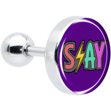 Load image into Gallery viewer, 16G 1/4 Colorful Lighting SLAY Tragus Cartilage Earring by Onyx O
