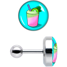 Load image into Gallery viewer, 16G 1/4 Summer Drink Cartilage Tragus Earring by Onyx O

