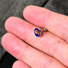 Load image into Gallery viewer, 16G 1/4 Sushi Cartilage Tragus Earring by Onyx O
