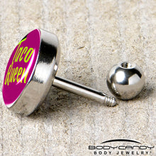 将图片加载到图库查看器，Taco Queen Tragus Cartilage Earring by Onyx O
