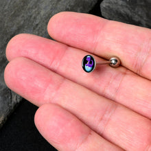 Load image into Gallery viewer, Baby Dinosaur Barbell Tongue Ring by Onyx O

