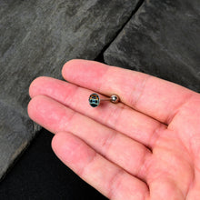 Load image into Gallery viewer, Retro Boombox Barbell Tongue Ring by Onyx O
