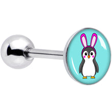 将图片加载到图库查看器，Bunny Penguin Barbell Tongue Ring by Onyx O
