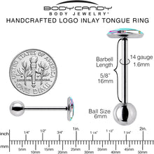 将图片加载到图库查看器，Bunny Penguin Barbell Tongue Ring by Onyx O
