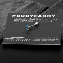 Load image into Gallery viewer, Retro Cassette Tape Barbell Tongue Ring by Onyx O
