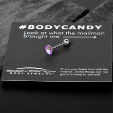 Load image into Gallery viewer, Polka Dot Mushroom Hat Cat Barbell Tongue Ring by Onyx O
