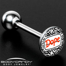 将图片加载到图库查看器，Dope Composition Notebook Barbell Tongue Ring by Onyx O
