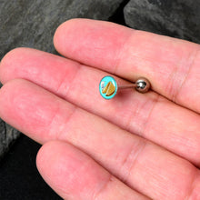 Load image into Gallery viewer, Fortune Cookie Barbell Tongue Ring by Onyx O
