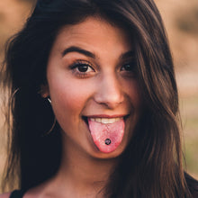 Load image into Gallery viewer, Love That 4 You Barbell Tongue Ring by Onyx O
