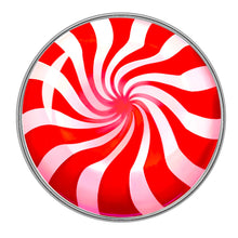 将图片加载到图库查看器，Holiday Peppermint Candy Barbell Tongue Ring
